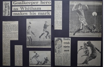 Press report from Adrian Killen's scrapbook